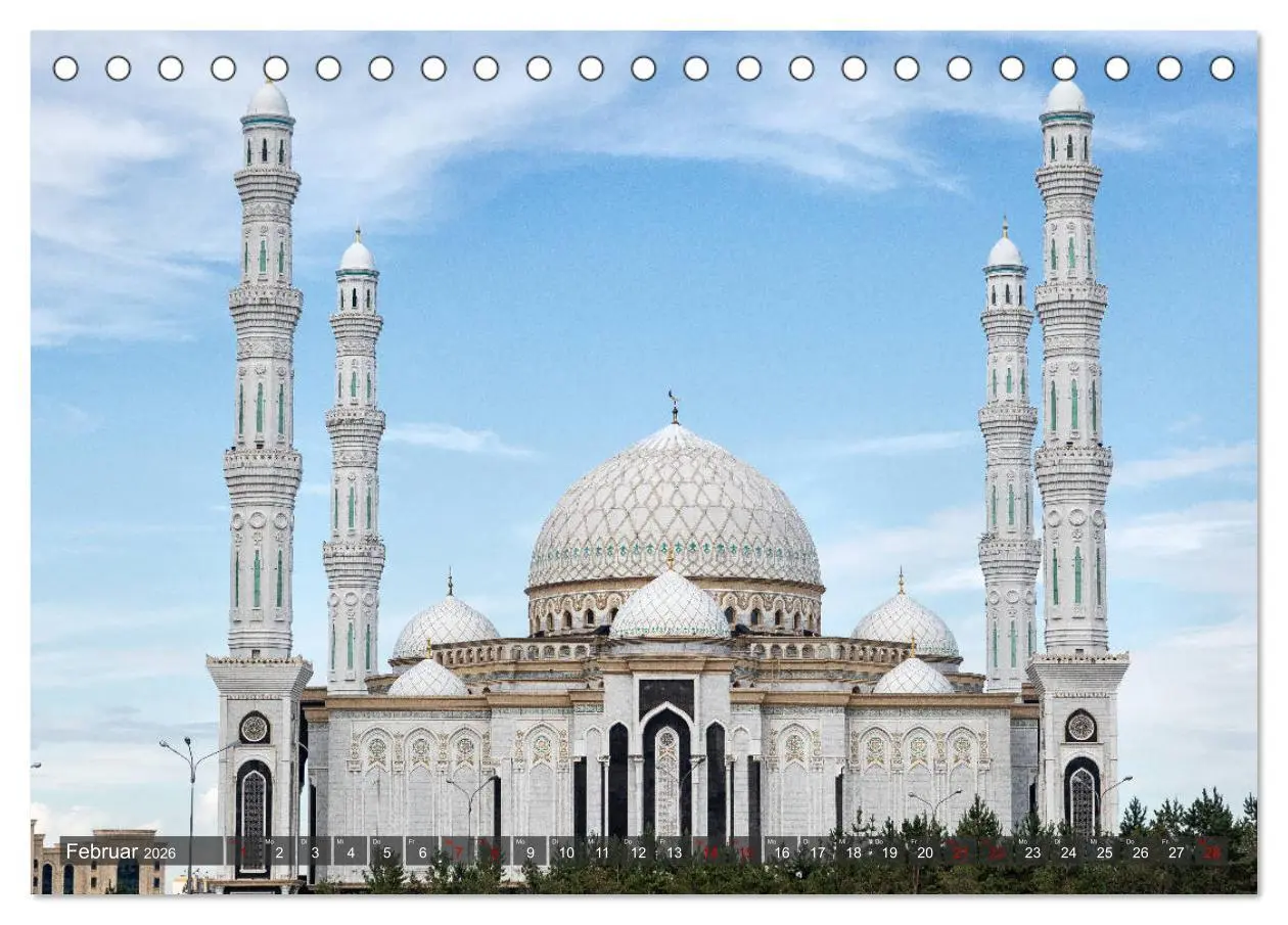 Bild: 9783457749883 | Kasachstan und Kirgistan (Tischkalender 2026 DIN A5 quer), CALVENDO...