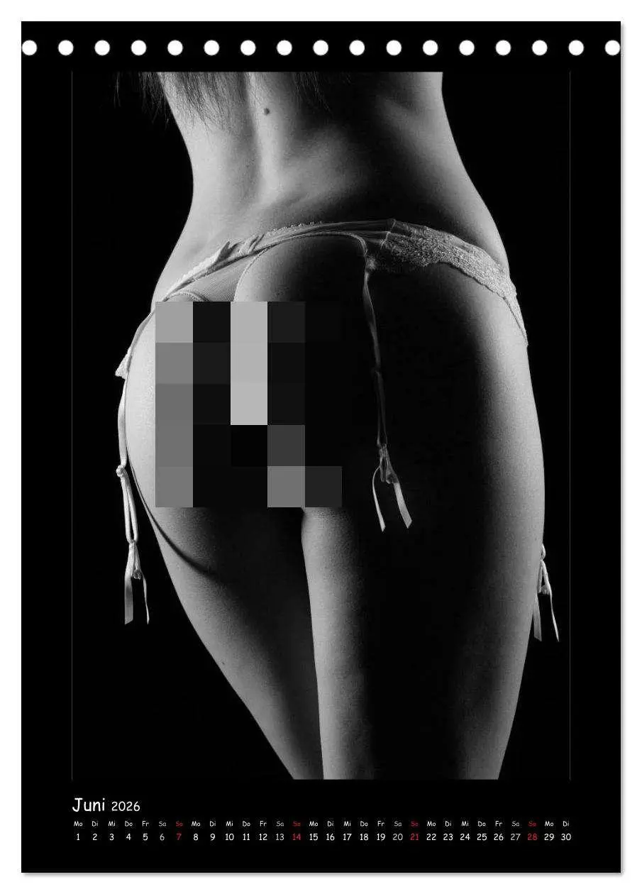 Bild: 9783516459883 | Anonymer Akt (Tischkalender 2026 DIN A5 hoch), CALVENDO Monatskalender