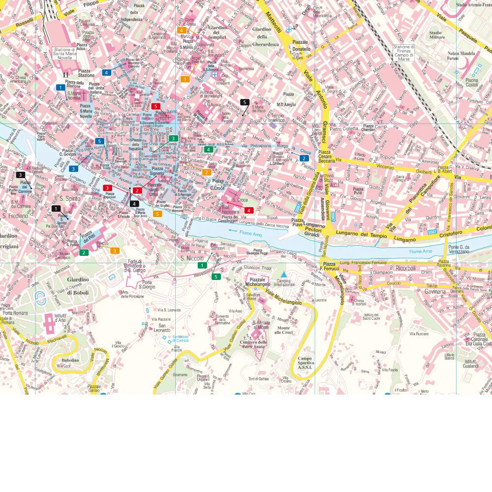 Bild: 9783707909883 | Freytag &amp; Berndt Stadtplan Florenz. Florence. Firenze; Florencia;...