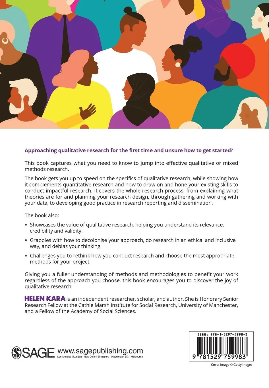 Rückseite: 9781529759983 | Qualitative Research for Quantitative Researchers | Helen Kara | Buch