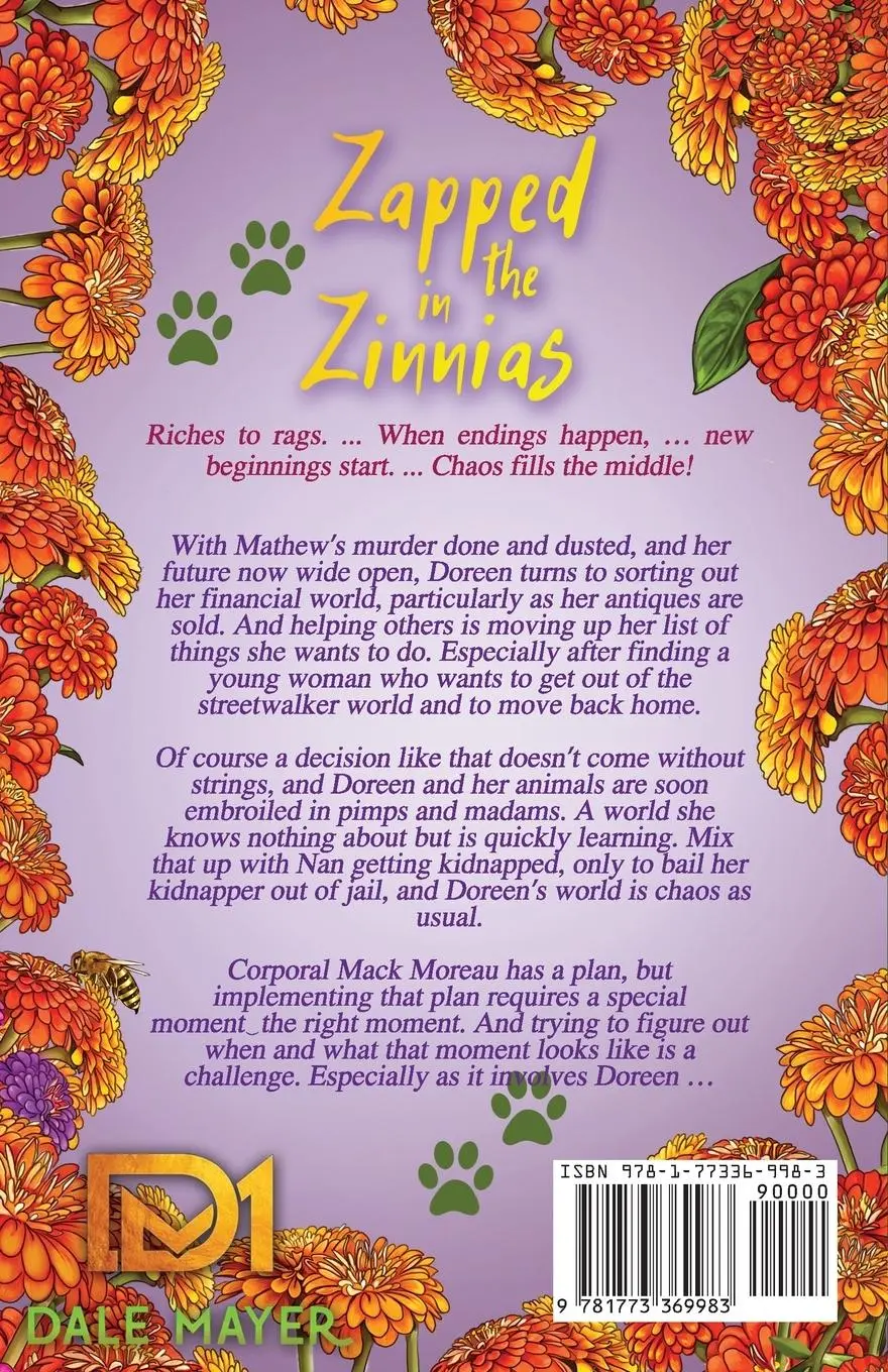 Rückseite: 9781773369983 | Zapped in the Zinnias | Dale Mayer | Taschenbuch | Englisch | 2024