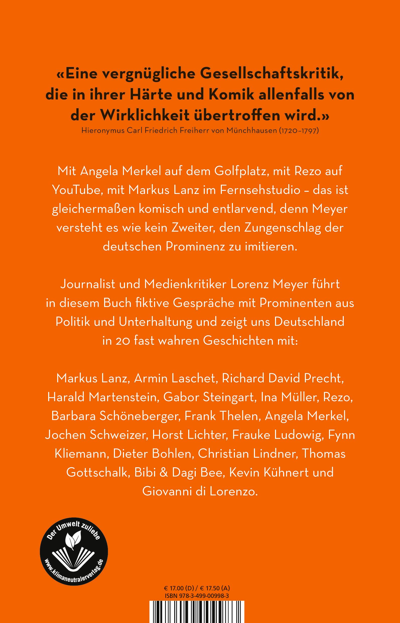Rückseite: 9783499009983 | Kreuzfahrt durch die Republik | Lorenz Meyer | Taschenbuch | 256 S.