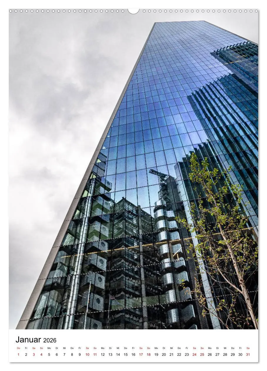 Bild: 9783516379983 | London Financial District (hochwertiger Premium Wandkalender 2026...