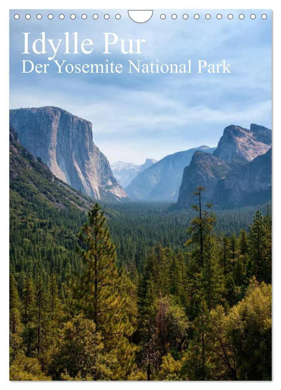Cover: 9783516449983 | Idylle Pur - Der Yosemite National Park (Wandkalender 2026 DIN A4...