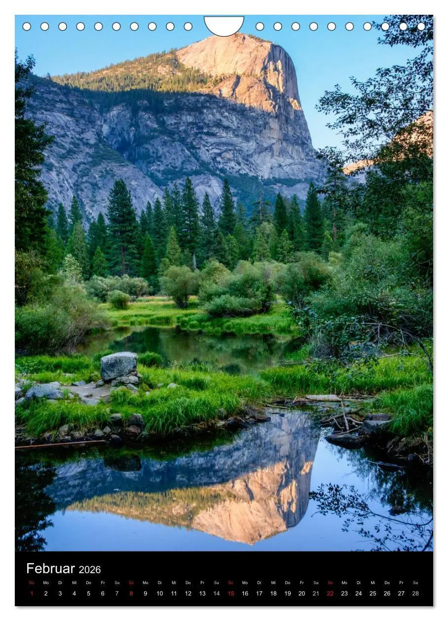 Bild: 9783516449983 | Idylle Pur - Der Yosemite National Park (Wandkalender 2026 DIN A4...