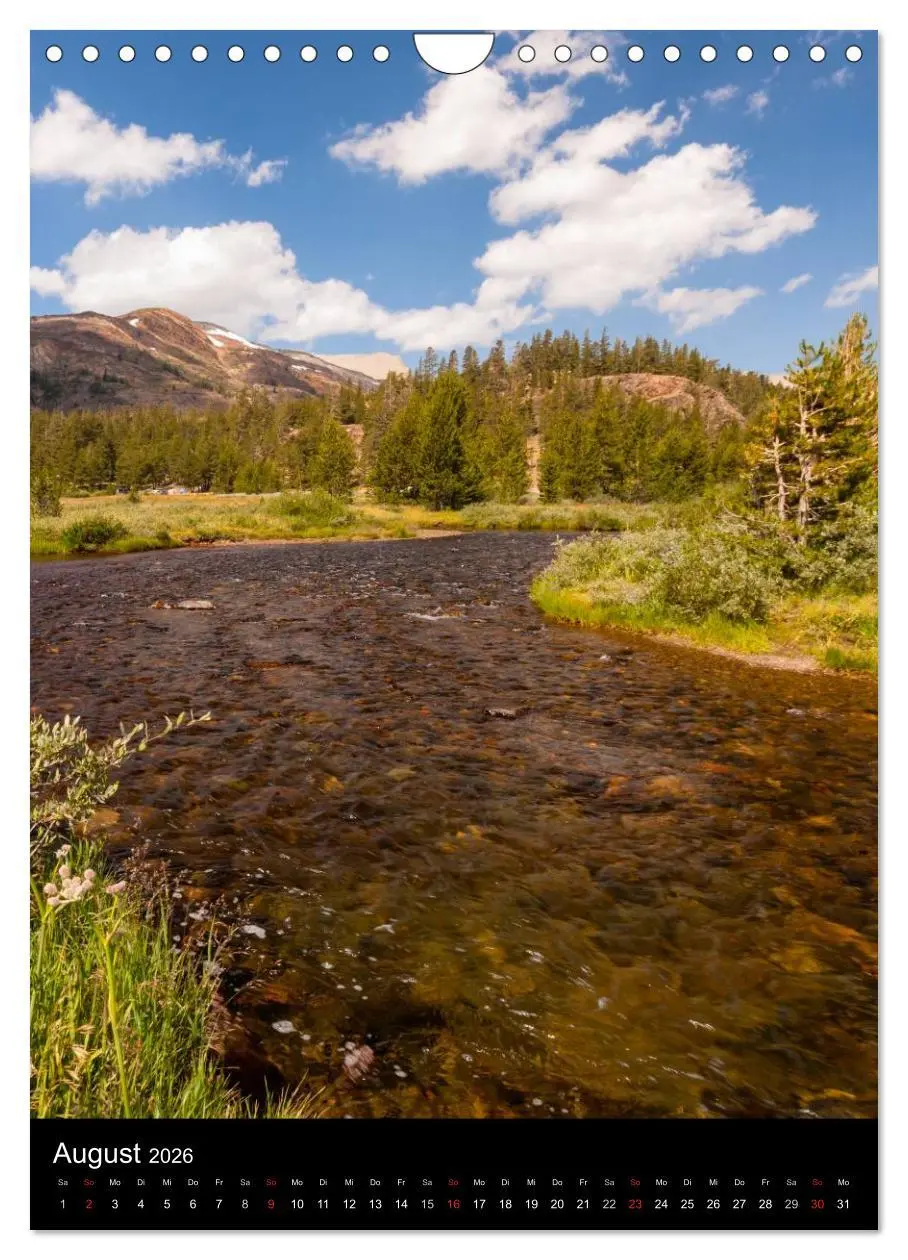 Bild: 9783516449983 | Idylle Pur - Der Yosemite National Park (Wandkalender 2026 DIN A4...