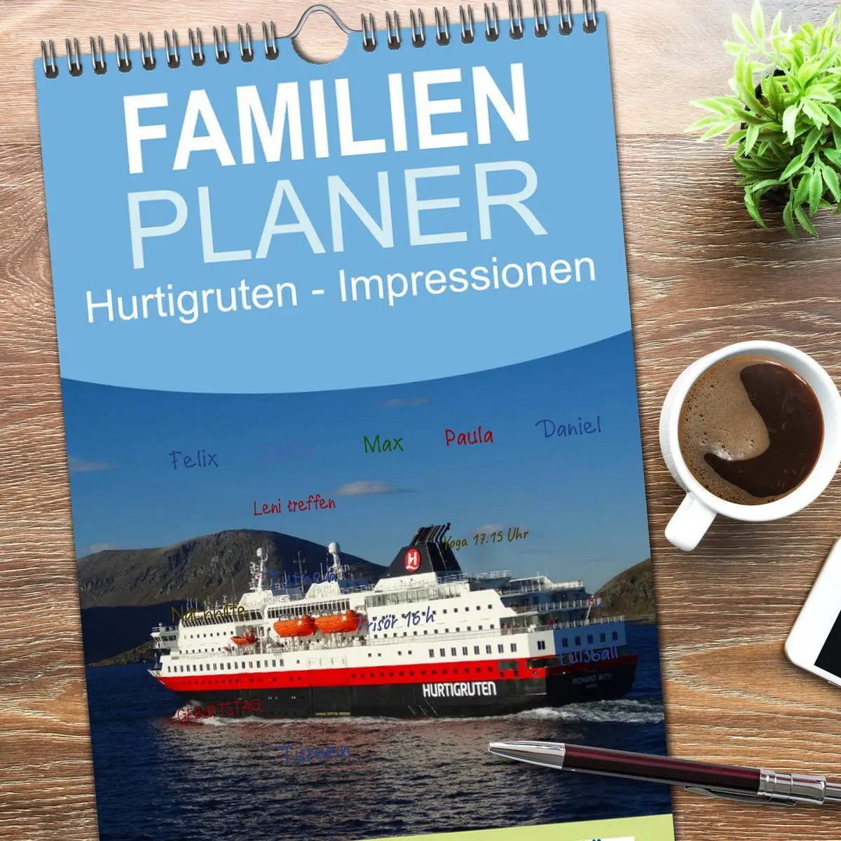 Bild: 9783516519983 | Familienplaner 2026 - Impressionen von Norwegen entlang der...