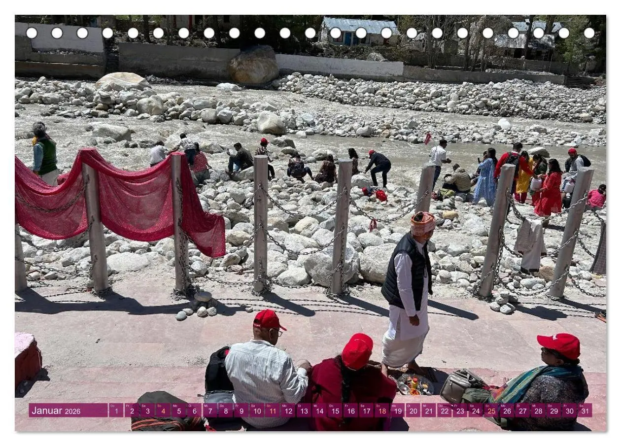 Bild: 9783516689983 | Char Dham - hinduistische Pilgerreise im Himalaya (Tischkalender...