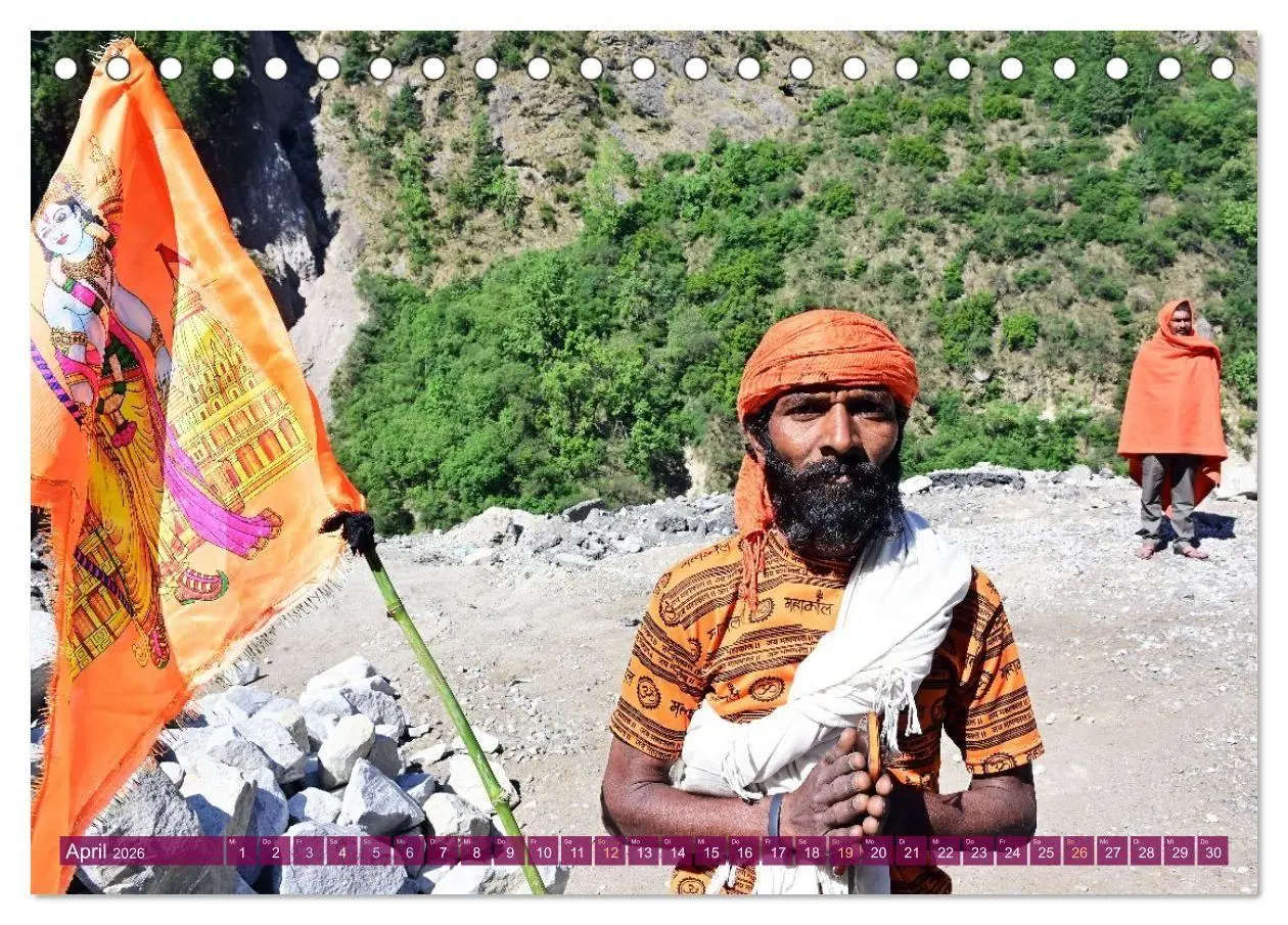 Bild: 9783516689983 | Char Dham - hinduistische Pilgerreise im Himalaya (Tischkalender...