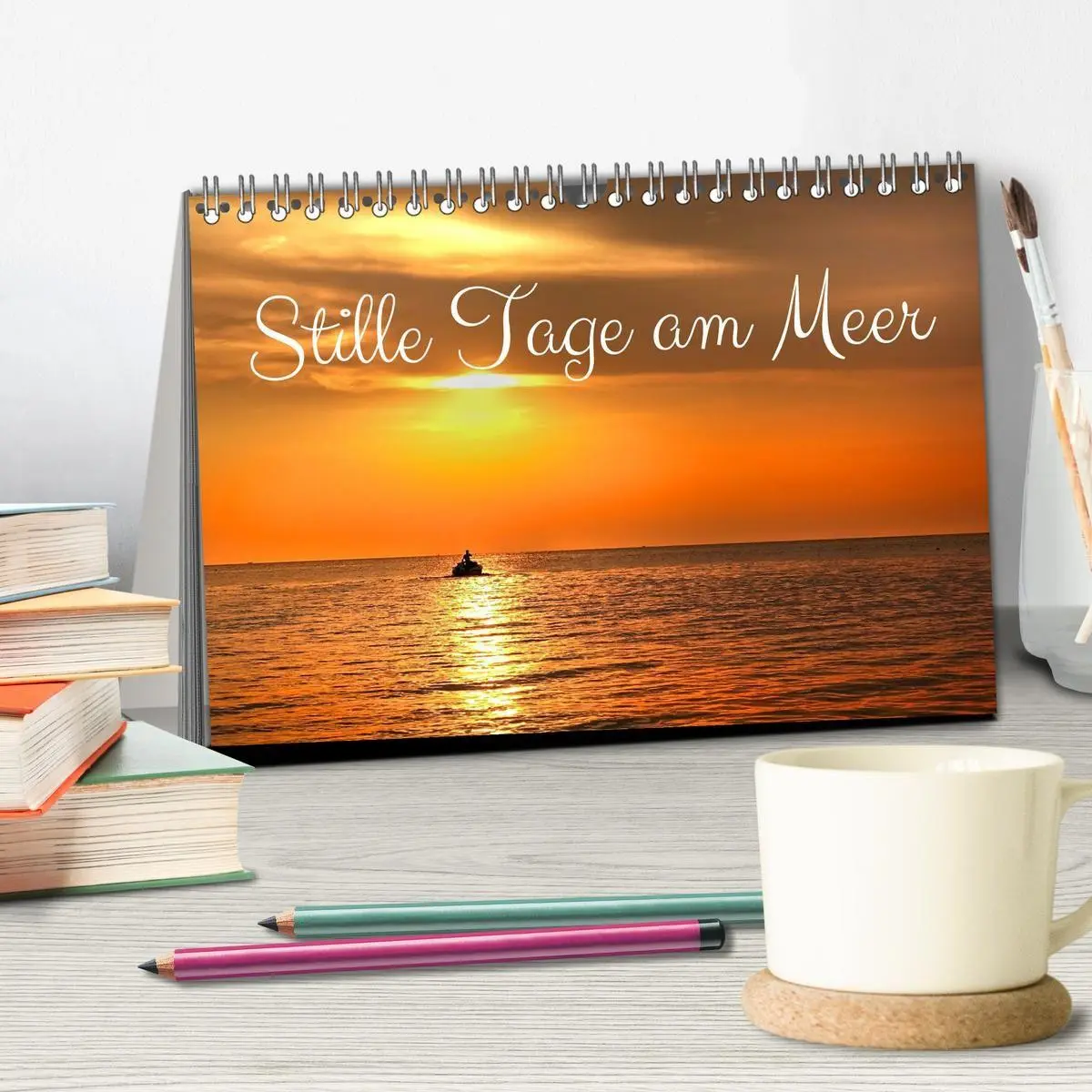 Bild: 9783569399983 | Stille Tage am Meer (Tischkalender 2027 DIN A5 quer), CALVENDO...