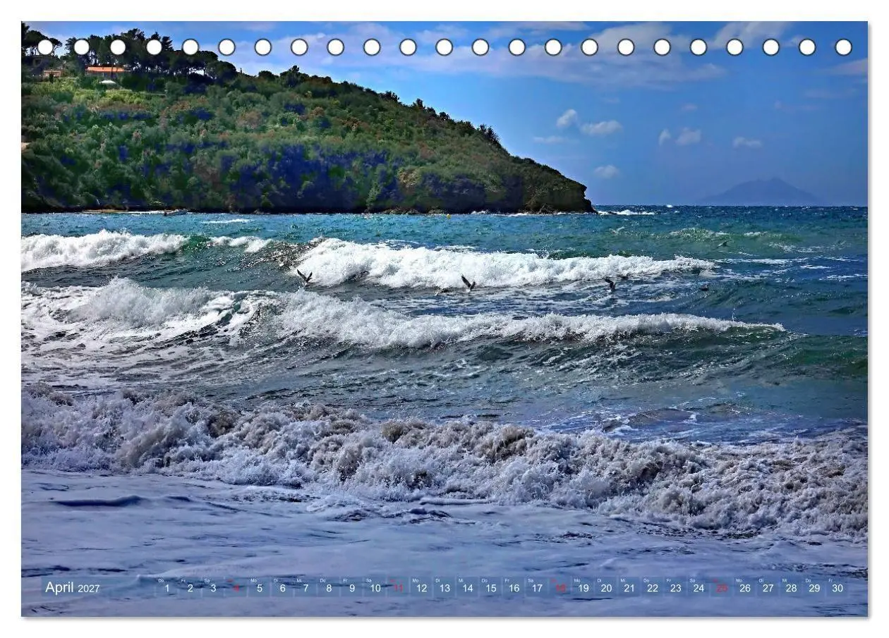 Bild: 9783569399983 | Stille Tage am Meer (Tischkalender 2027 DIN A5 quer), CALVENDO...
