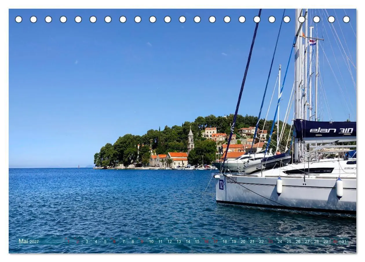 Bild: 9783569399983 | Stille Tage am Meer (Tischkalender 2027 DIN A5 quer), CALVENDO...