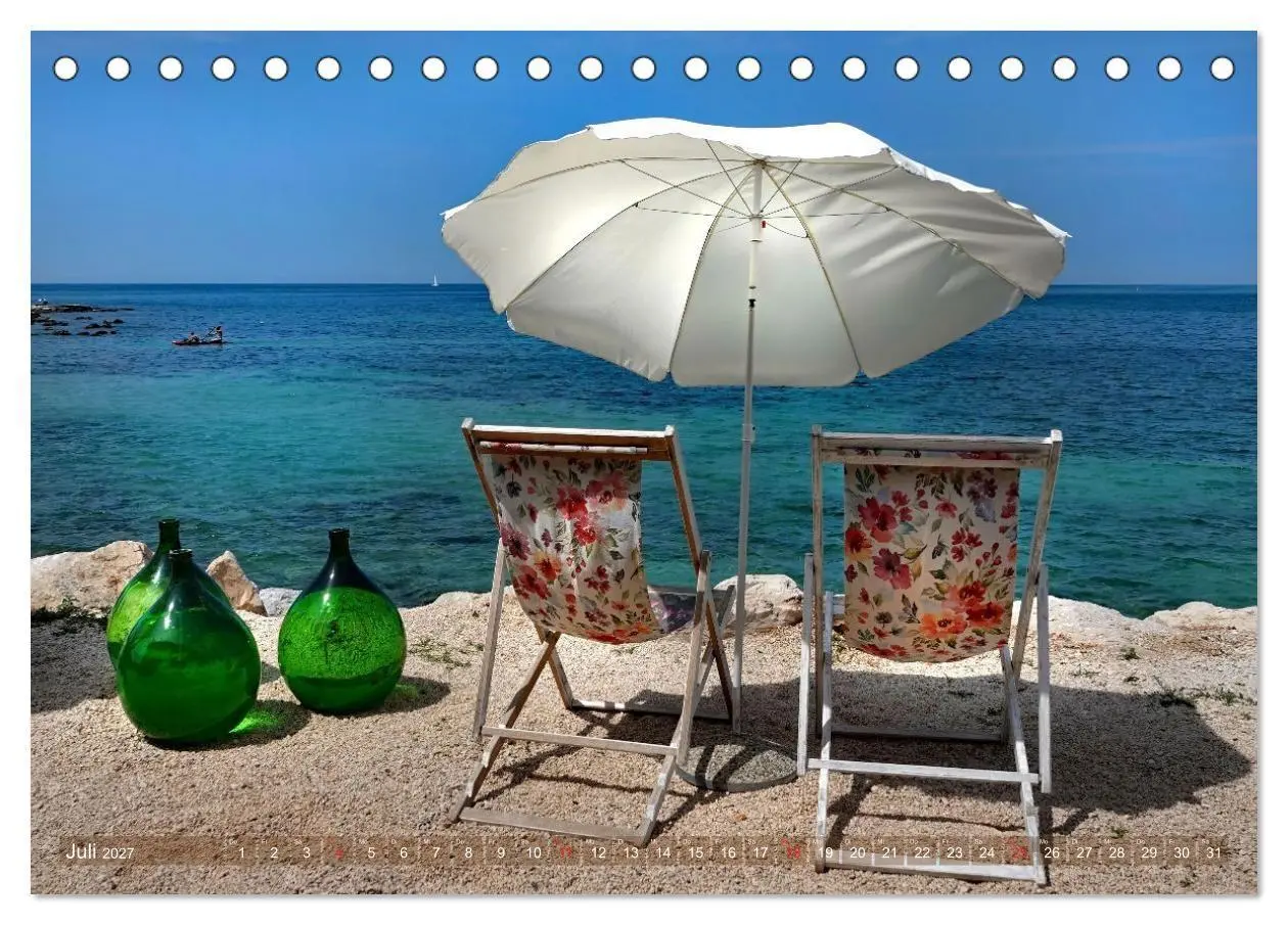 Bild: 9783569399983 | Stille Tage am Meer (Tischkalender 2027 DIN A5 quer), CALVENDO...