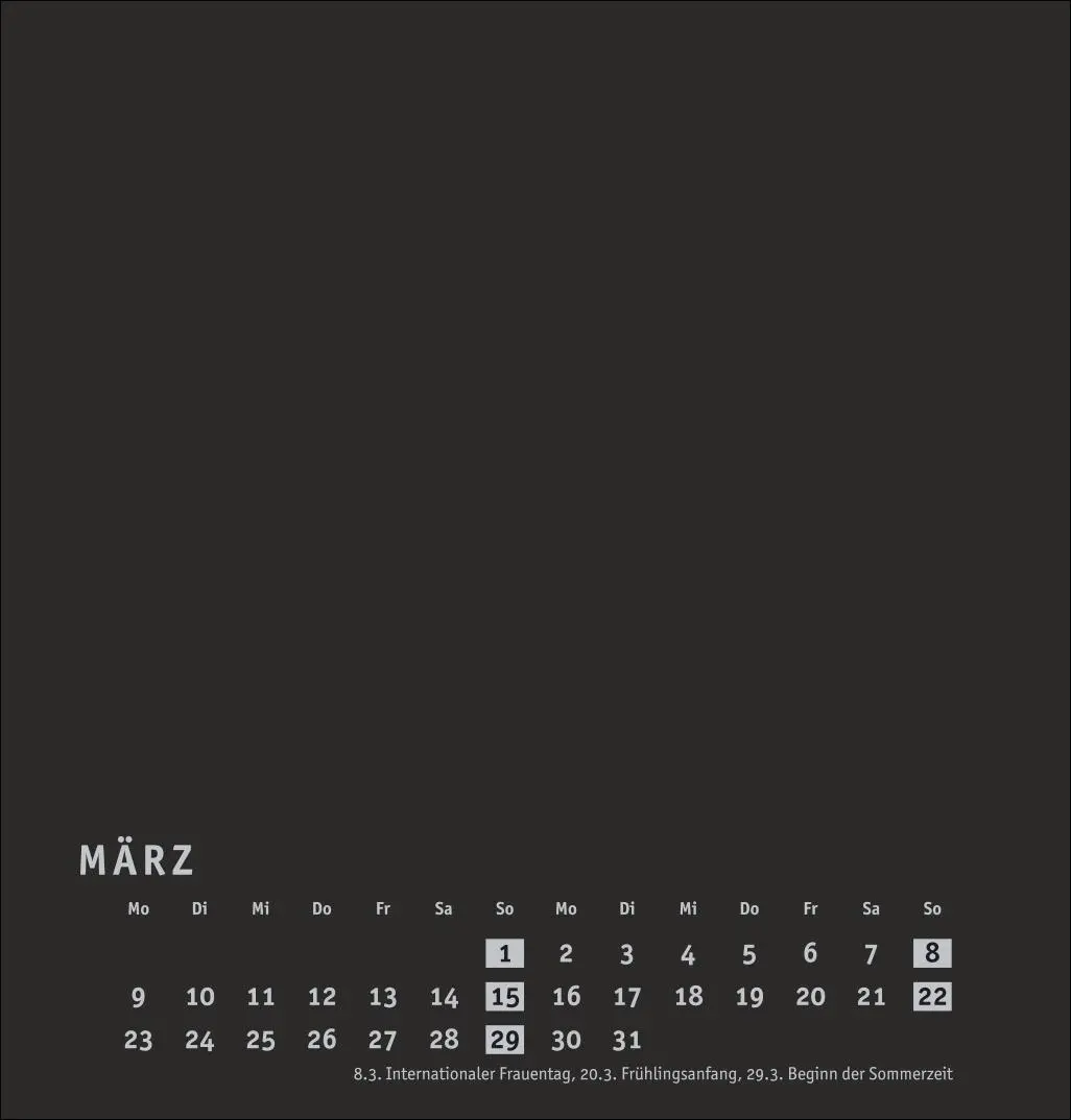 Bild: 9783756409983 | Premium-Bastelkalender schwarz mittel 2026 | Heye | Kalender | 14 S.