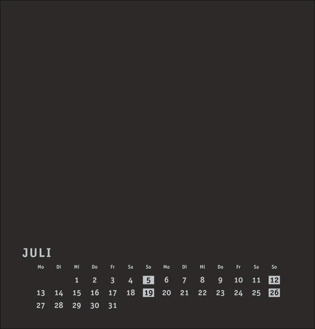 Bild: 9783756409983 | Premium-Bastelkalender schwarz mittel 2026 | Heye | Kalender | 14 S.