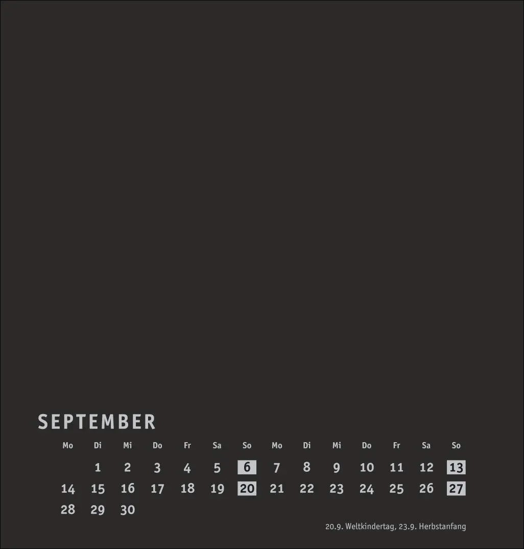 Bild: 9783756409983 | Premium-Bastelkalender schwarz mittel 2026 | Heye | Kalender | 14 S.