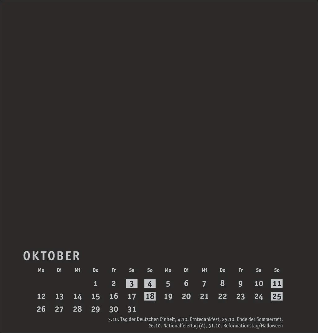 Bild: 9783756409983 | Premium-Bastelkalender schwarz mittel 2026 | Heye | Kalender | 14 S.