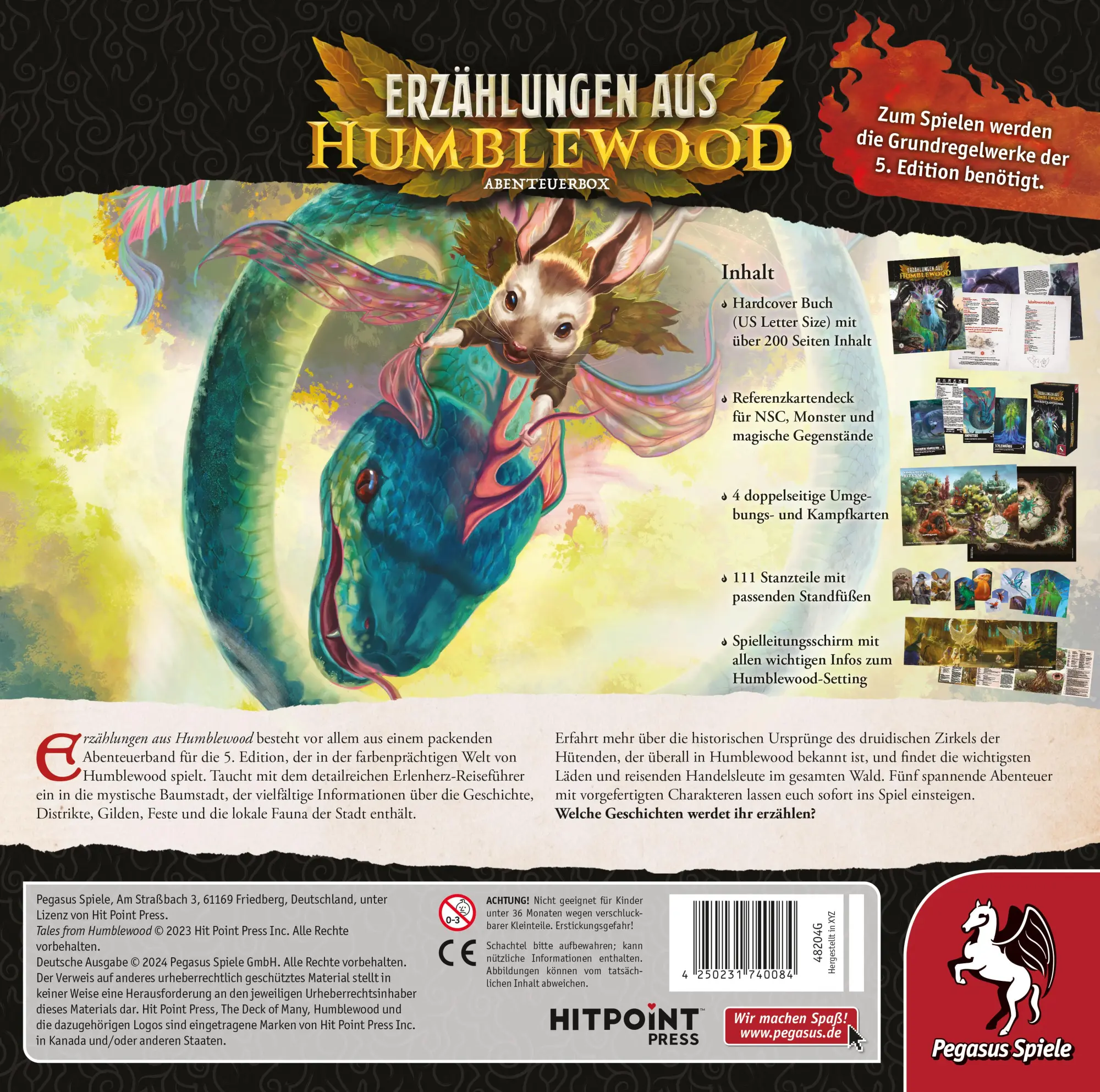 Bild: 4250231740084 | Erzählungen aus Humblewood | Spiel | 48204G | Deutsch | 2025