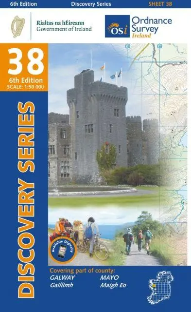 Cover: 9781912140084 | Galway. Mayo | (Land-)Karte | Discovery Series | Karte/Landkarte