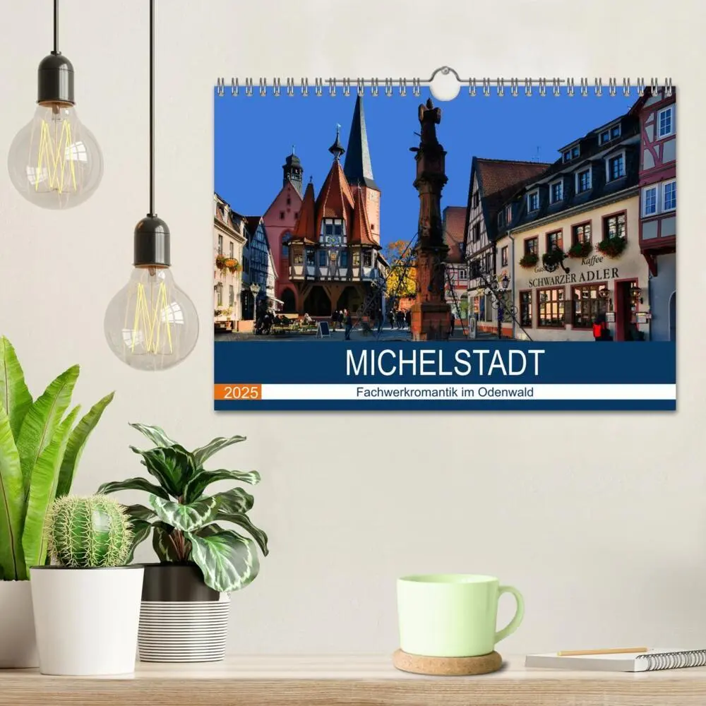Bild: 9783435380084 | Michelstadt - Fachwerkromantik im Odenwald (Wandkalender 2025 DIN...