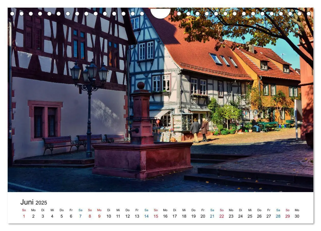 Bild: 9783435380084 | Michelstadt - Fachwerkromantik im Odenwald (Wandkalender 2025 DIN...