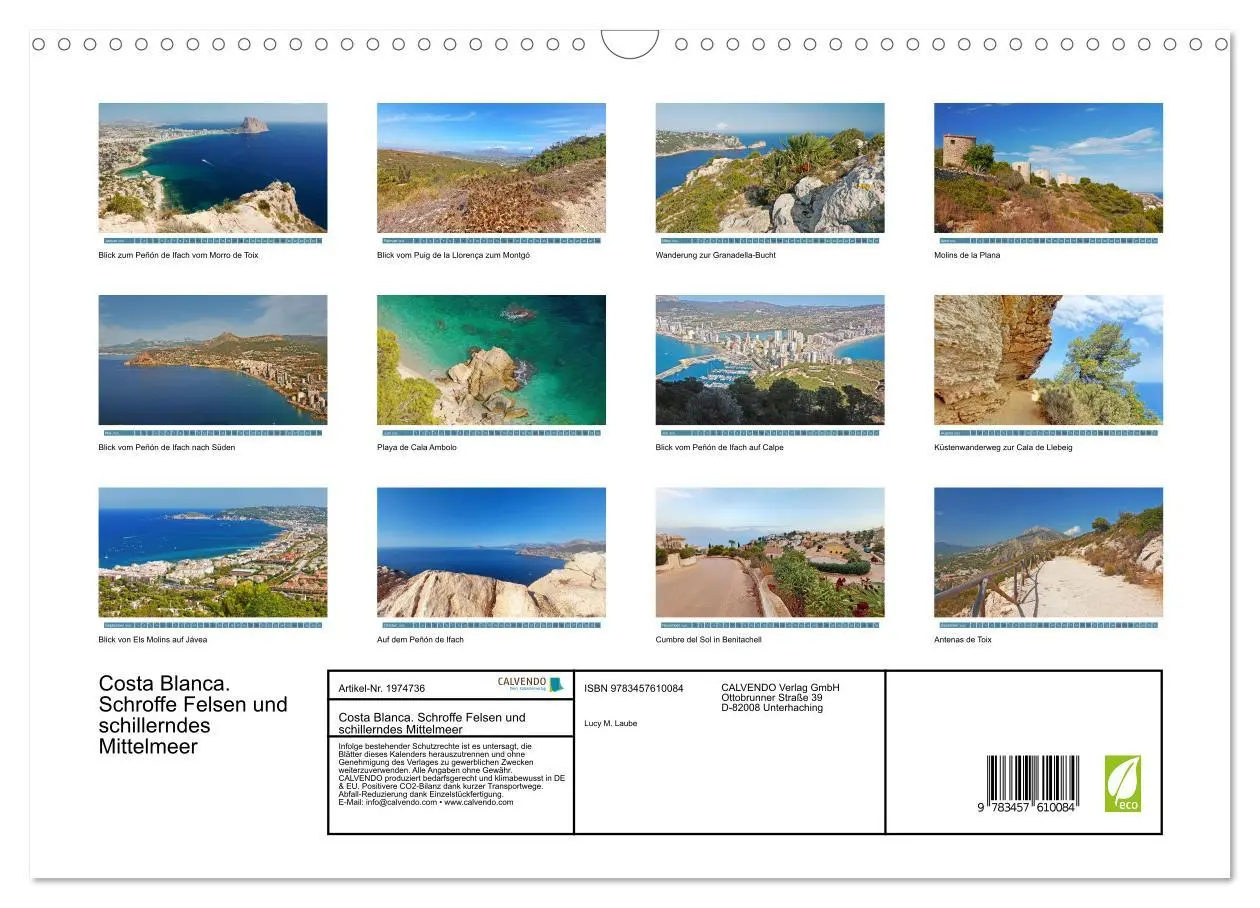 Bild: 9783457610084 | Costa Blanca. Schroffe Felsen und schillerndes Mittelmeer...