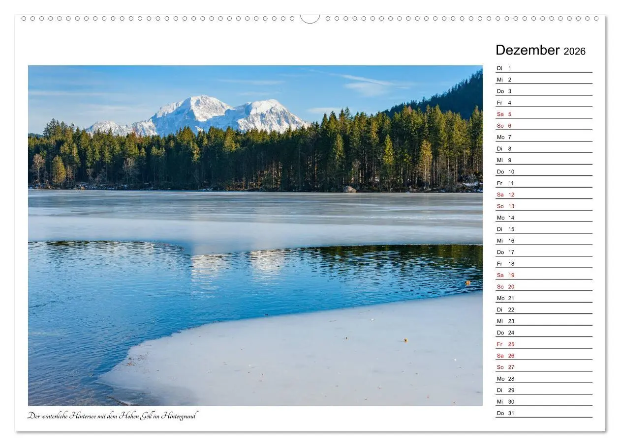 Bild: 9783457850084 | Rund um den Hintersee und Zauberwald (Wandkalender 2026 DIN A2...