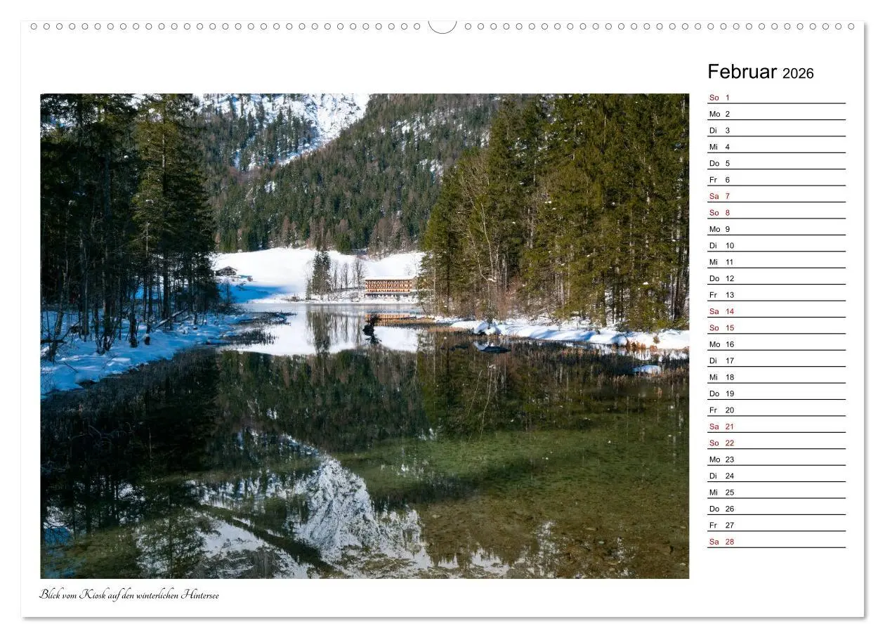 Bild: 9783457850084 | Rund um den Hintersee und Zauberwald (Wandkalender 2026 DIN A2...