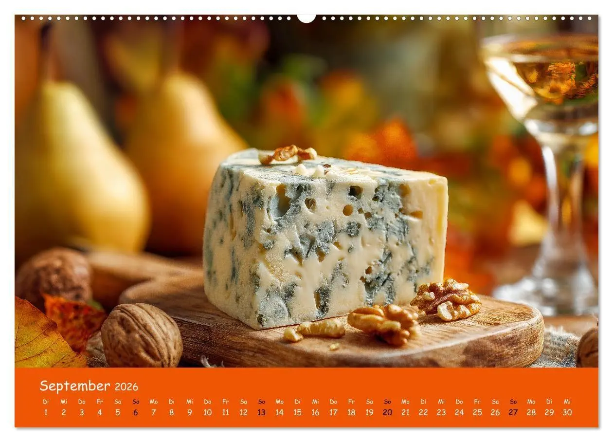 Bild: 9783516700084 | Käsekalender - mit Gourmet Käse und Platten durchs Jahr...