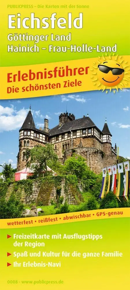 Cover: 9783747300084 | Eichsfeld, Göttinger Land - Hainich - Frau-Holle-Land 1:110 000 | 2018