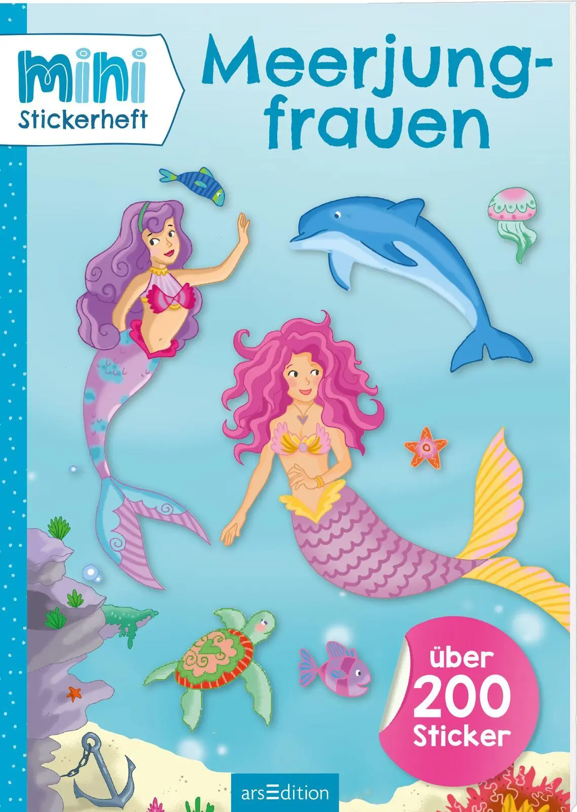Cover: 9783845860084 | MINI-Stickerheft - Meerjungfrauen | Über 200 Sticker | Isabelle Metzen