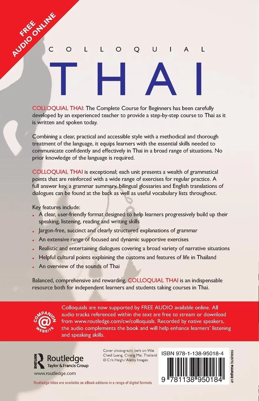 Rückseite: 9781138950184 | Colloquial Thai | John Moore (u. a.) | Taschenbuch | Englisch | 2015