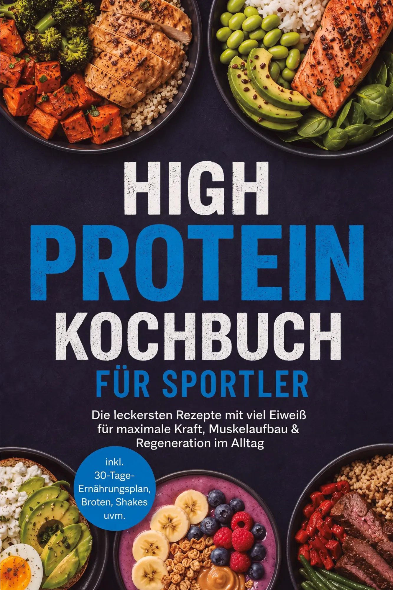 Cover: 9783694380184 | High Protein Kochbuch für Sportler: Die leckersten Rezepte mit viel...