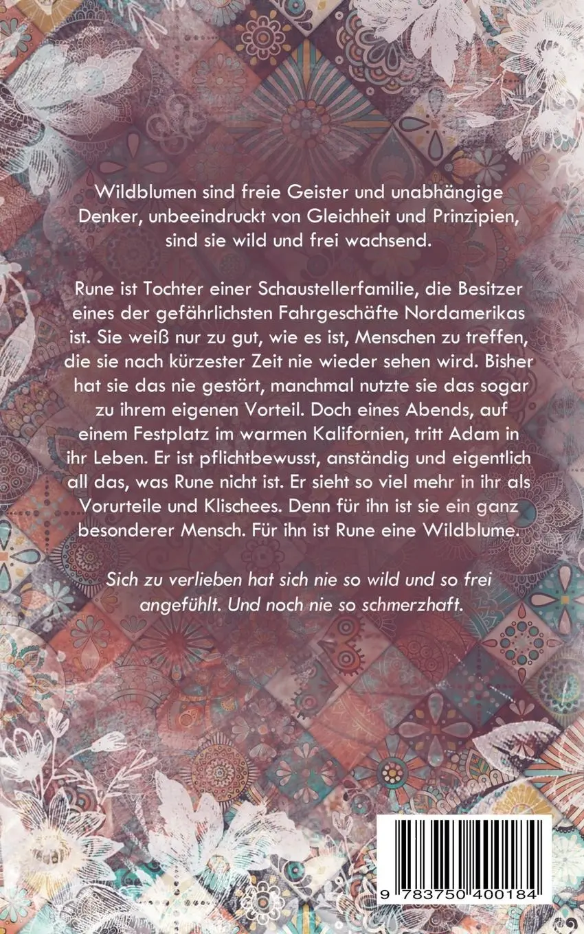 Rückseite: 9783750400184 | Wildflowers | Rune &amp; Adam | Cristina Evans | Taschenbuch | 320 S.