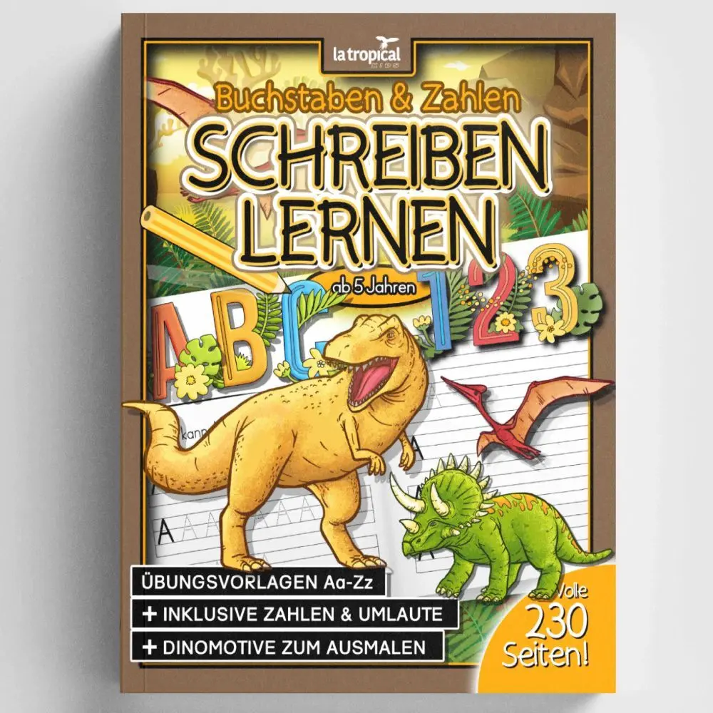 Cover: 9783969080184 | Buchstaben und Zahlen schreiben lernen ab 5 Jahren | David Ludwig