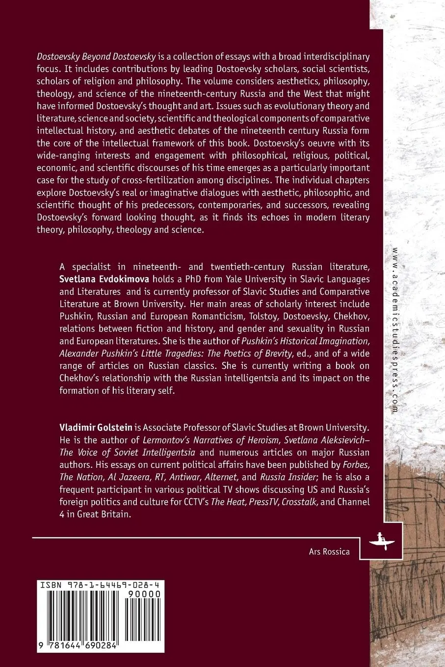 Rückseite: 9781644690284 | Dostoevsky Beyond Dostoevsky | Science, Religion, Philosophy | Buch