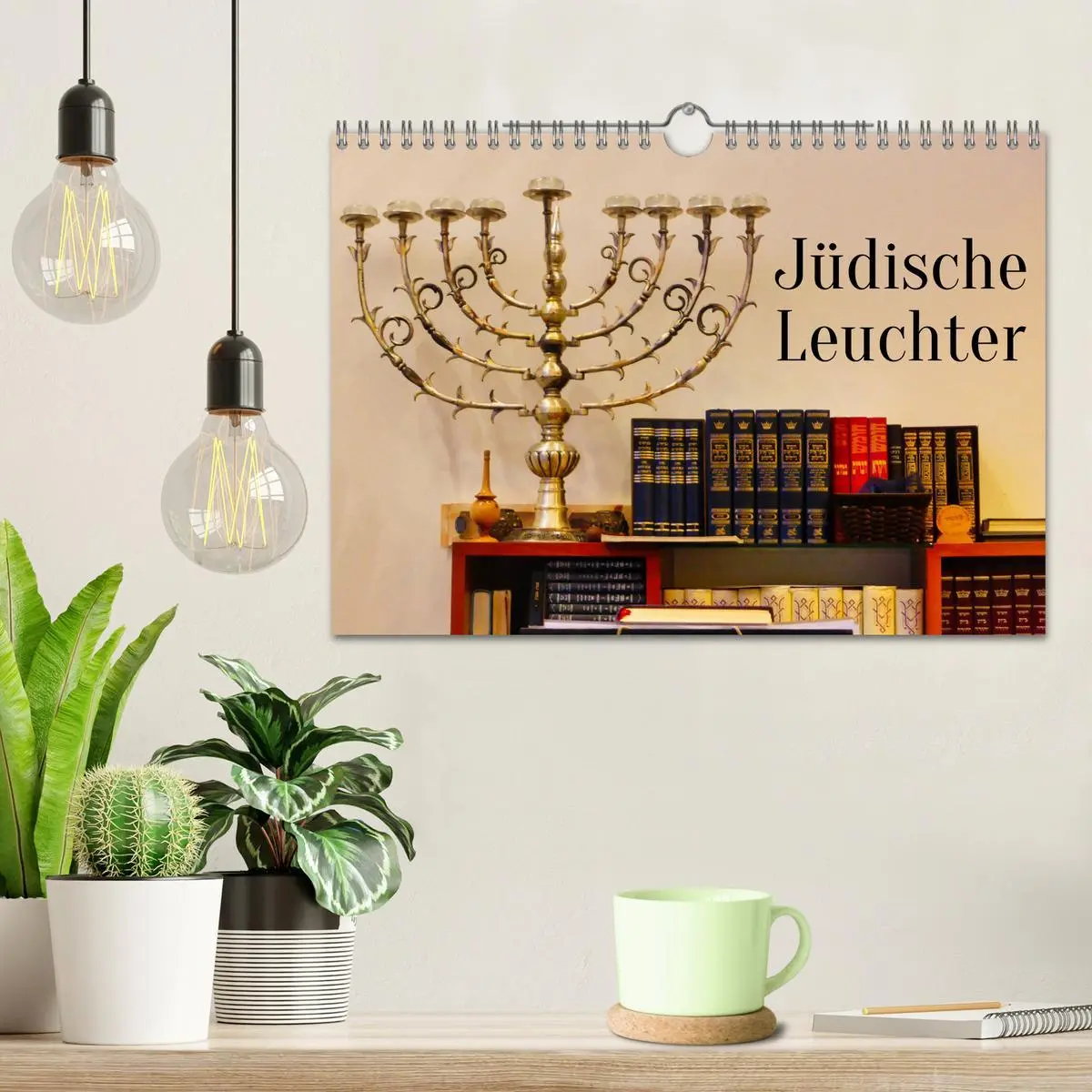 Bild: 9783457380284 | Jüdische Leuchter (Wandkalender 2026 DIN A4 quer), CALVENDO...