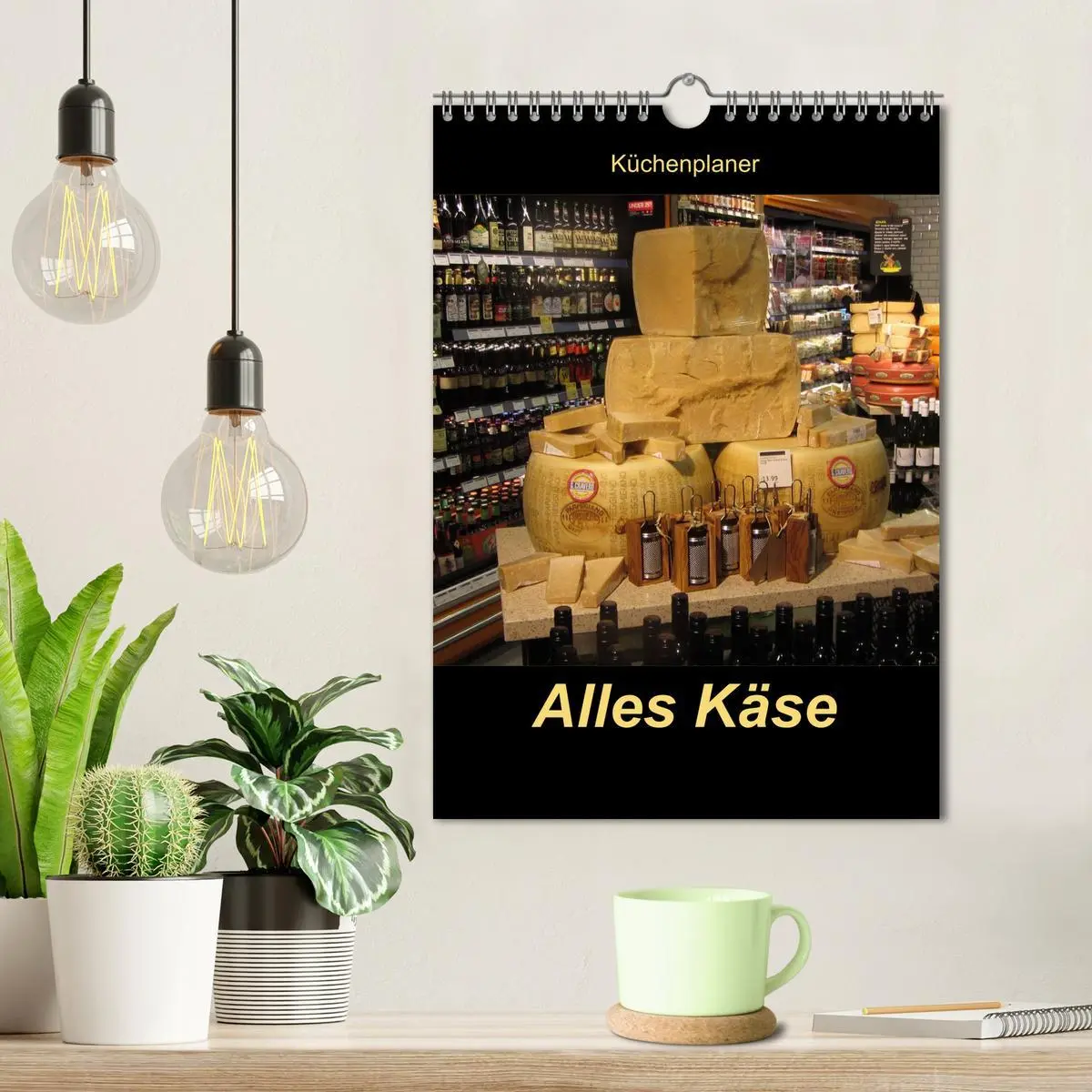 Bild: 9783516470284 | Alles Käse / Planer (Wandkalender 2026 DIN A4 hoch), CALVENDO...