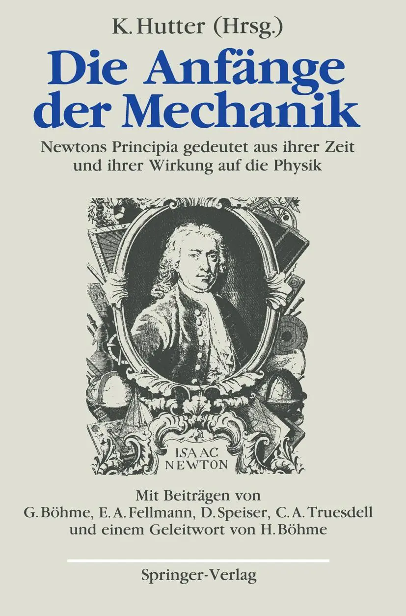 Cover: 9783540510284 | Die Anfänge der Mechanik | Kolumban Hutter | Taschenbuch | vii | 1989