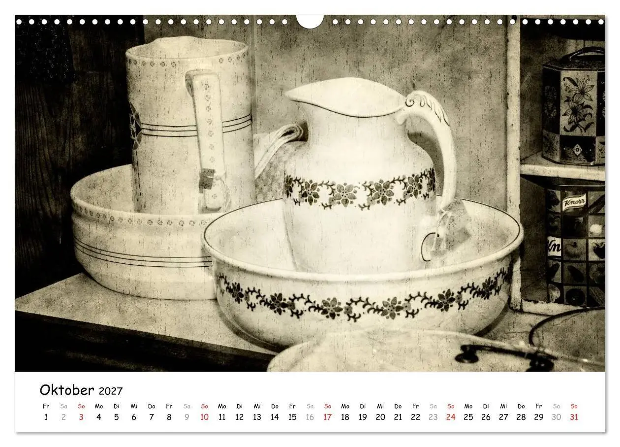 Bild: 9783594140284 | Retro (Wandkalender 2027 DIN A3 quer), CALVENDO Monatskalender | 2027