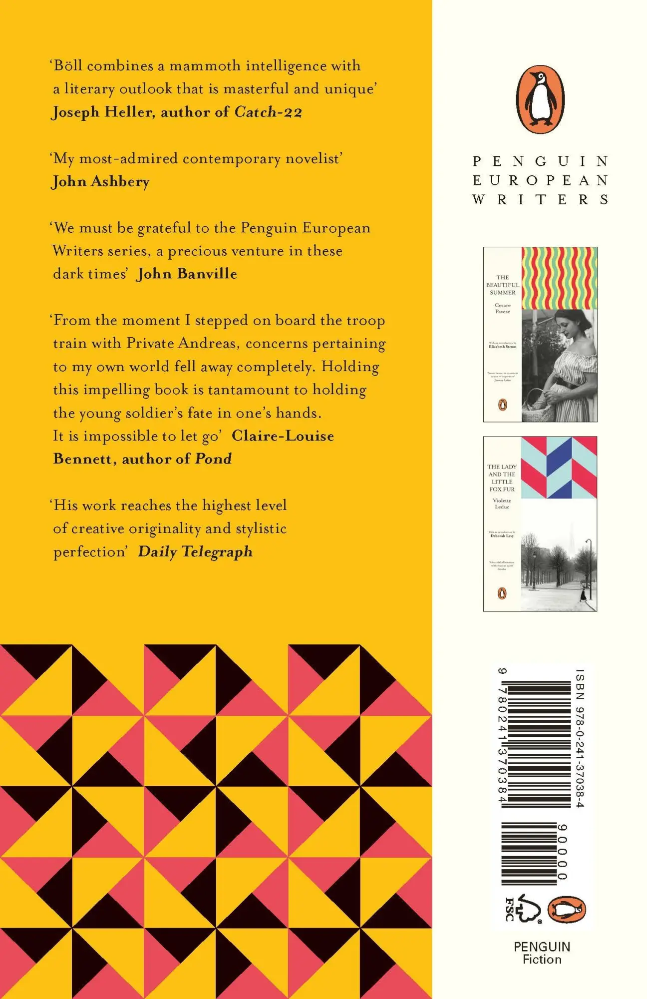 Rückseite: 9780241370384 | The Train Was on Time | Heinrich Böll | Taschenbuch | XII | Englisch