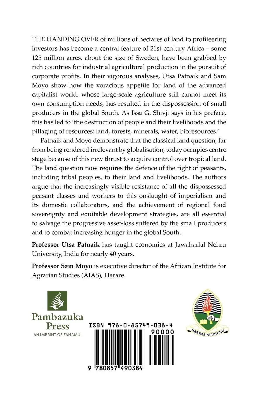 Rückseite: 9780857490384 | The Agrarian Question in the Neoliberal Era | Utsa Patnaik (u. a.)