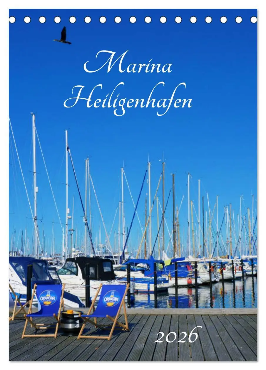 Cover: 9783516390384 | Marina Heiligenhafen (Tischkalender 2026 DIN A5 hoch), CALVENDO...