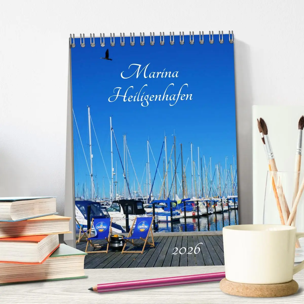 Bild: 9783516390384 | Marina Heiligenhafen (Tischkalender 2026 DIN A5 hoch), CALVENDO...