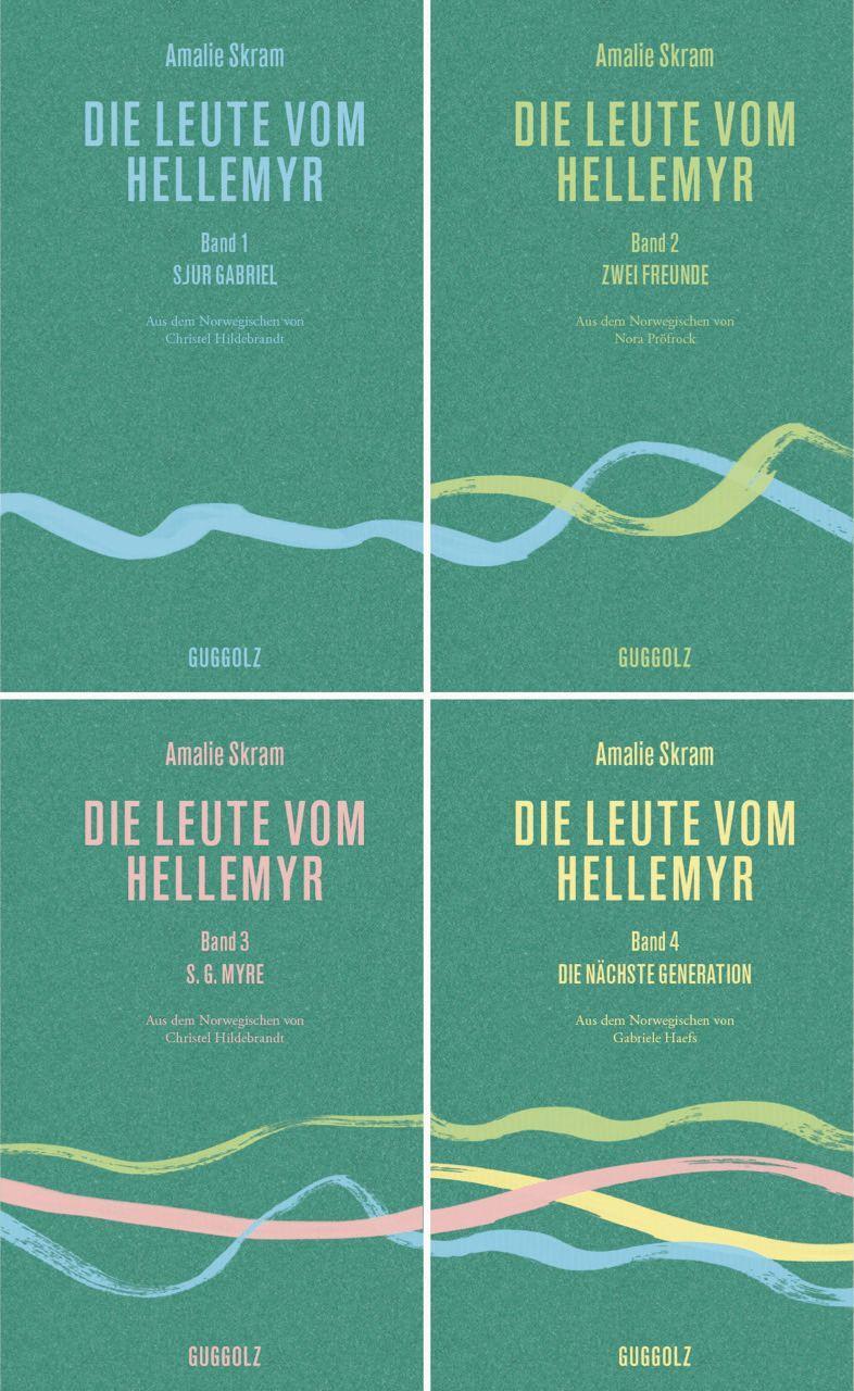 Cover: 9783945370384 | Die Leute vom Hellemyr. 4 Bände | Amalie Skram | Taschenbuch | 1200 S.