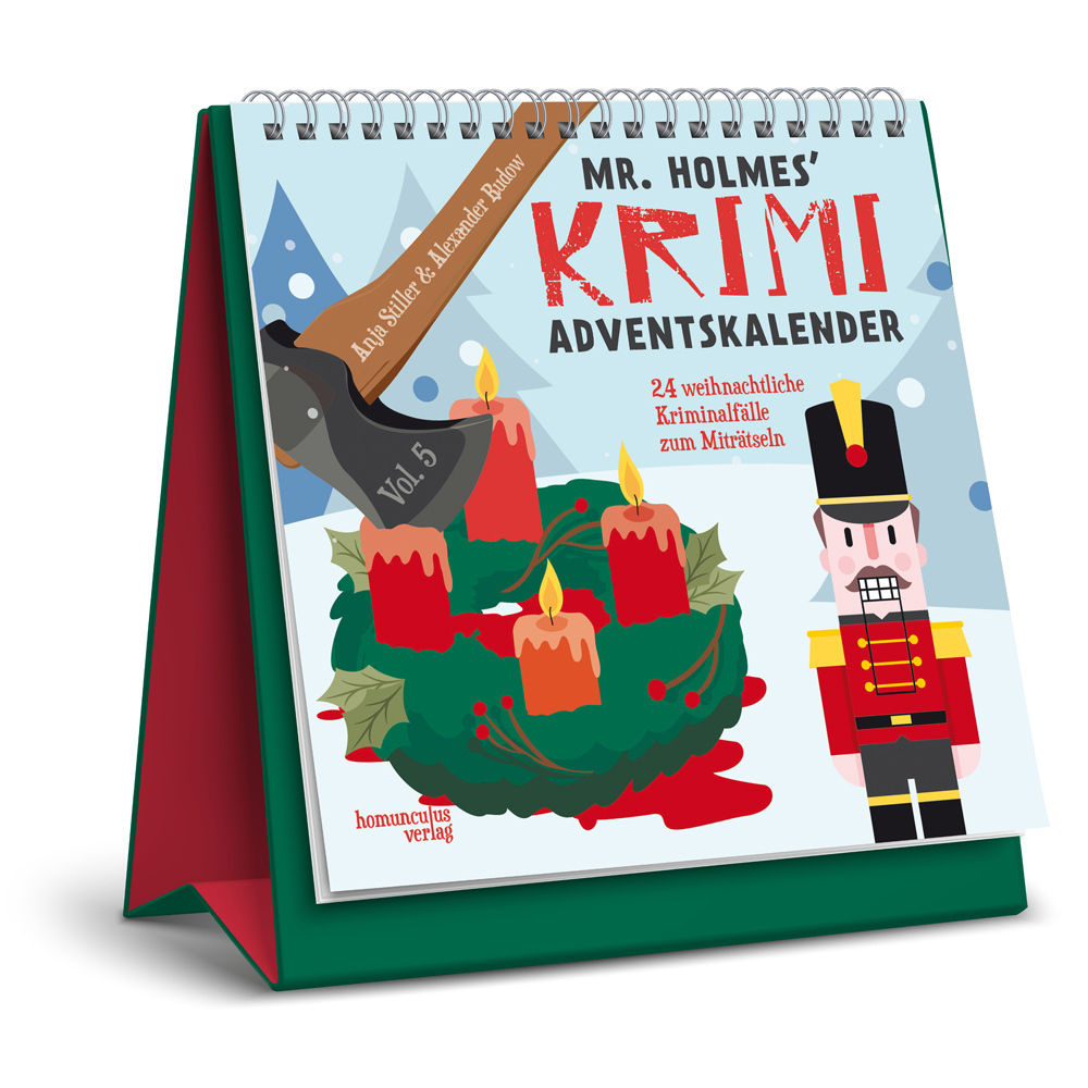 Cover: 9783946120384 | Mr. Holmes Krimi-Adventskalender Vol. 5 | Stiller | Kalender | 50 S.