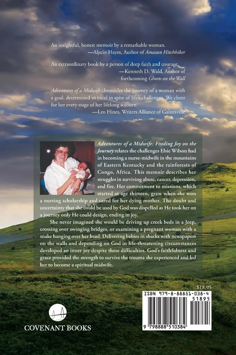 Rückseite: 9798888510384 | Adventures of a Midwife | Finding Joy on the Journey | Wilson | Buch
