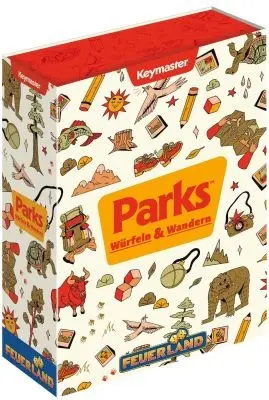 Cover: 4260705310484 | Parks Würfeln &amp; Wandern | Spiel | Deutsch | 2025 | EAN 4260705310484