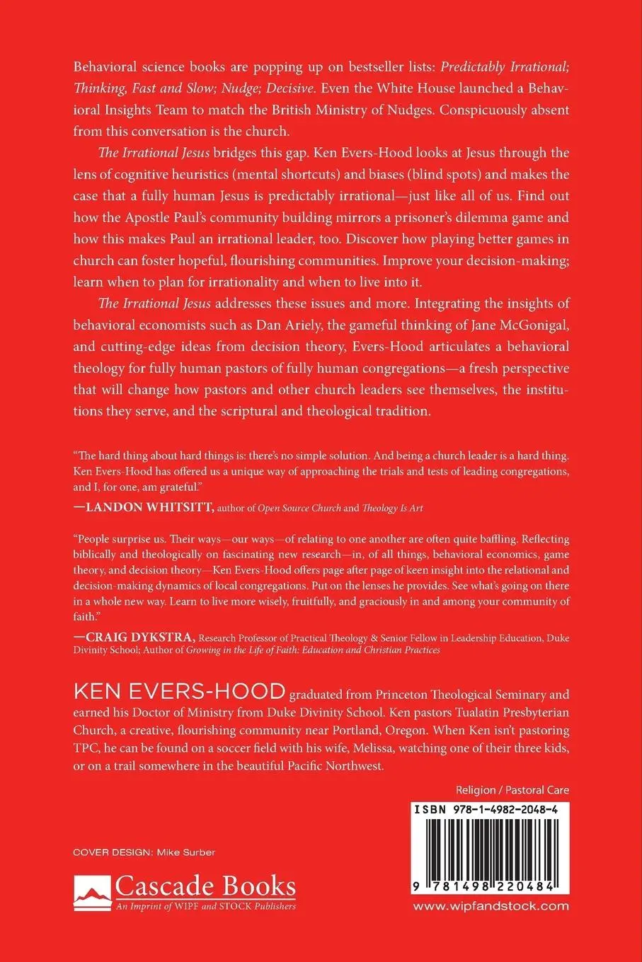 Rückseite: 9781498220484 | The Irrational Jesus | Ken Evers-Hood | Taschenbuch | Englisch | 2016