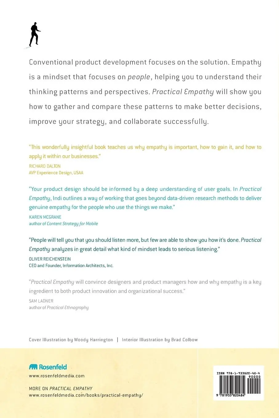 Rückseite: 9781933820484 | Practical Empathy | For Collaboration and Creativity in Your Work